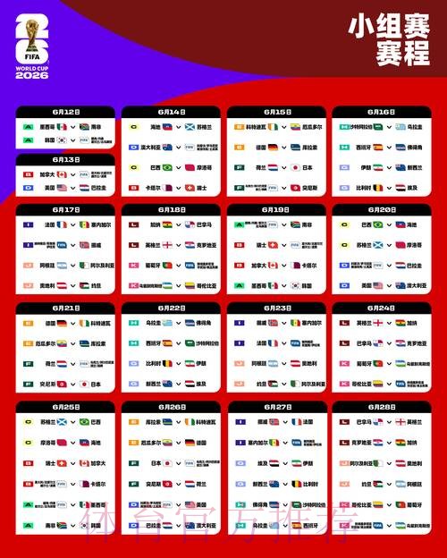 2026世界杯葡萄牙C罗比赛时间完整指南